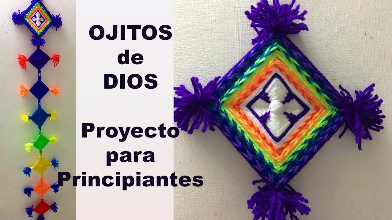 Ojitos de Dios - Proyecto para Principiantes