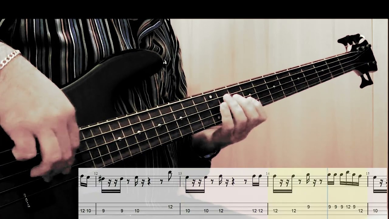 Madonna - Holiday Bass Cover with TAB