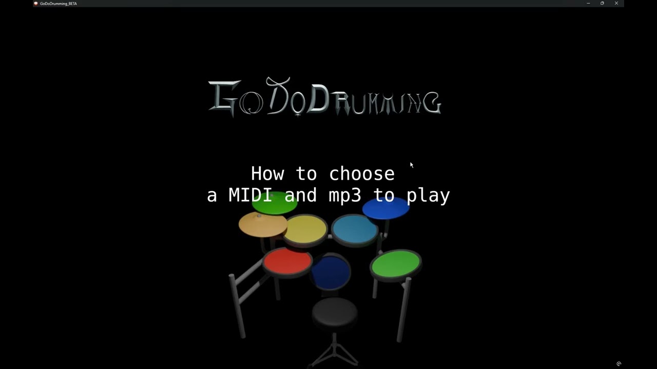 GoDoDrumming FastTutorial 2025