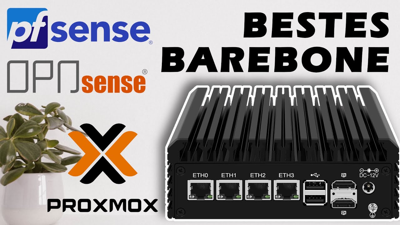 Das BESTE Barebone für pfSense/OPNsense/Proxmox!! 🔴 Firewall Hardware Barebone