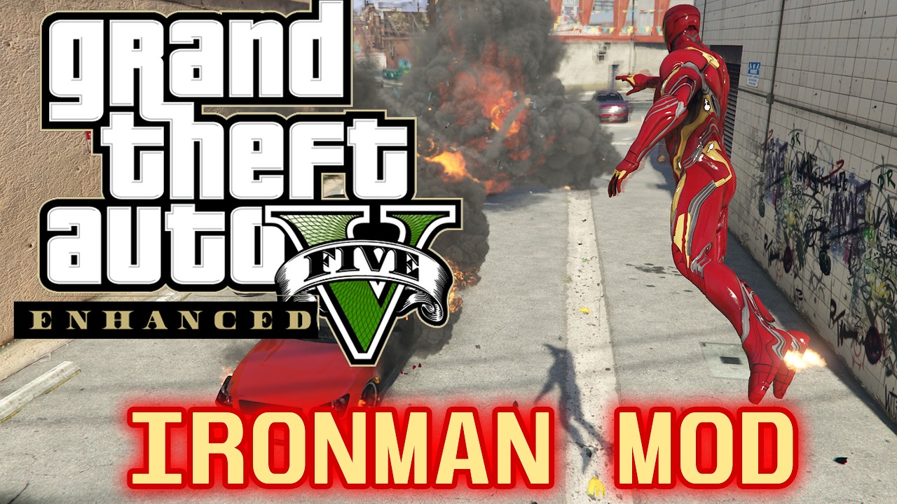 Ironman mod in GTA 5 Enhanced