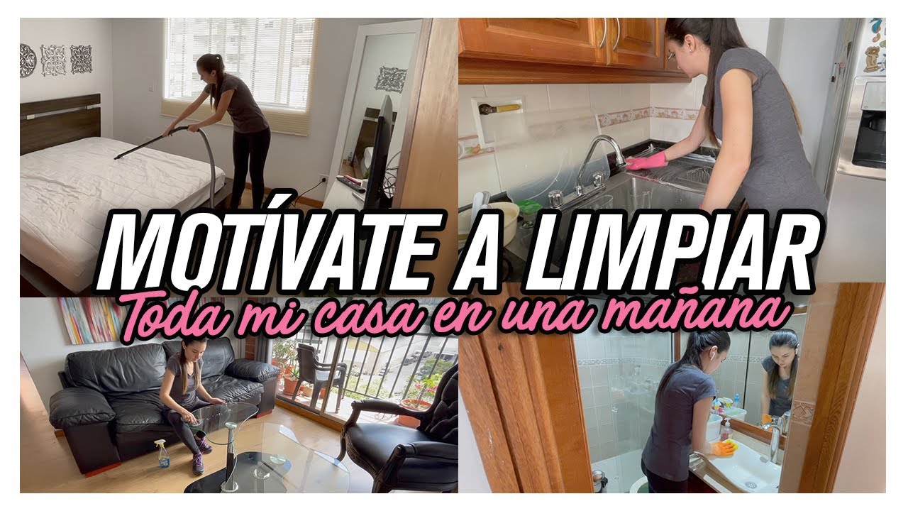 LIMPIO TODA MI CASA en una mañana | MOTÍVATE Y LIMPIA CONMIGO | Do it! Laura