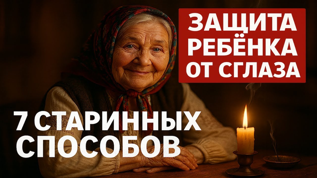 Защита ребёнка от сглаза  семь старинных способов