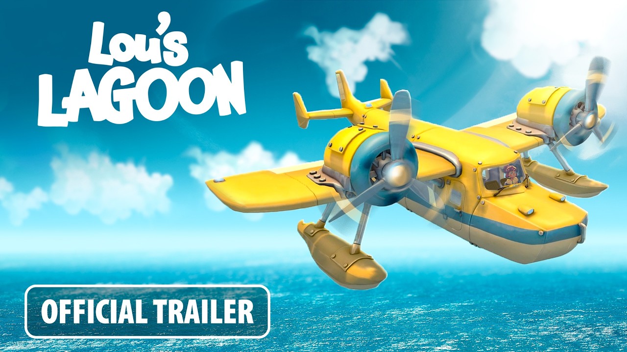 We Made A Game About A Seaplane Delivery Service | Lou's Lagoon - Cozy Quest Trailer