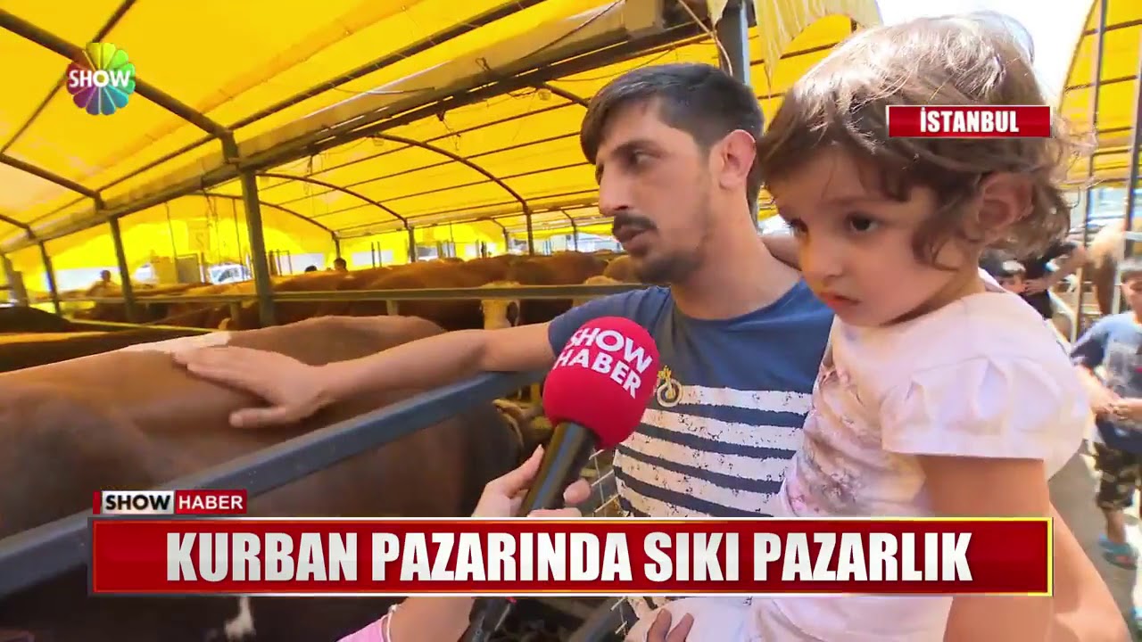 Kurban pazarında sıkı pazarlık