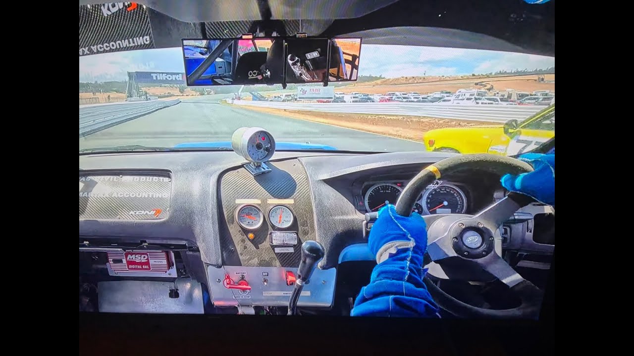 First even pole position, falcon against Datsun 
