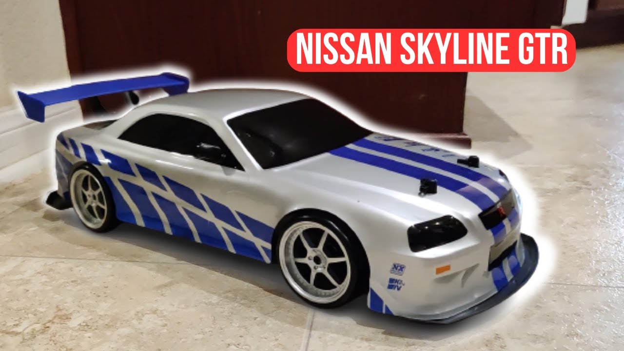 JADA RC Drift Nissan Skyline - Brian O'Connor - Fast & Furious 2 Remote Control Car
