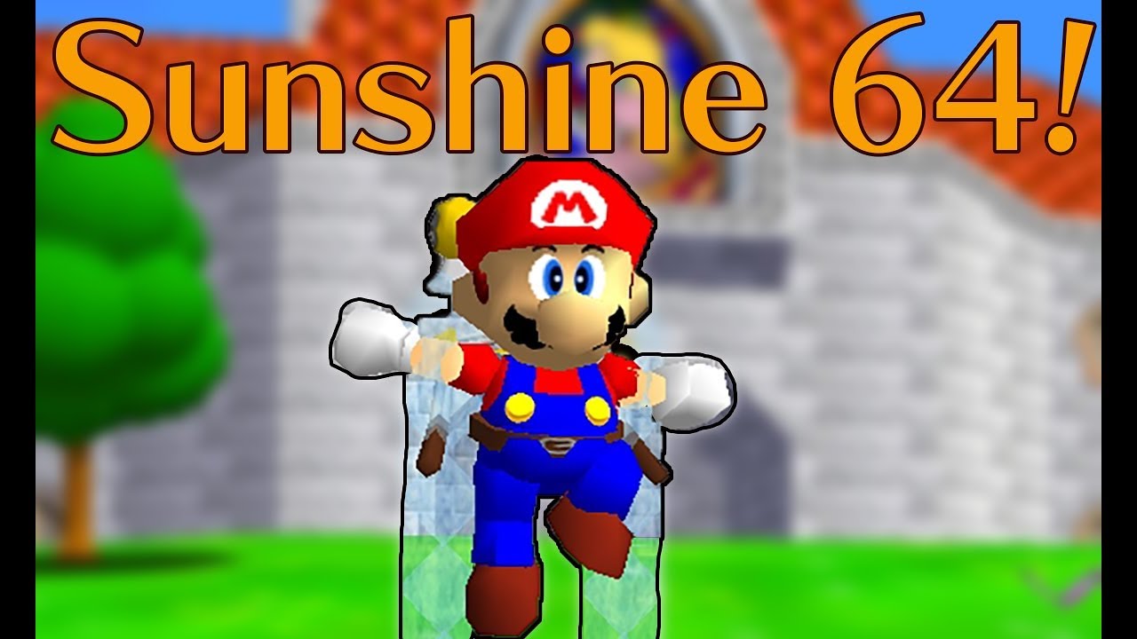 All Mario Sunshine nozzles recreated in Mario 64