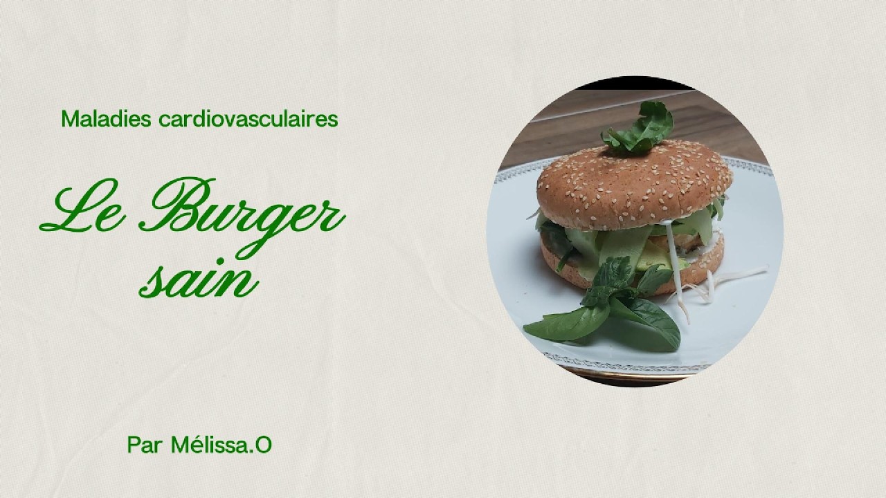 Burger au saumon sain❤️🐟. Recette équilibrée et gourmande.