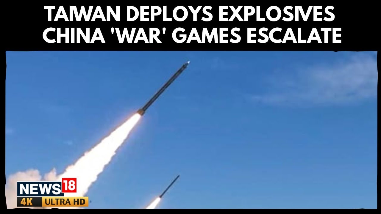 Taiwan Deploys Explosive River Barriers as China Encircles Island in Its Largest Drills Yet | 4K