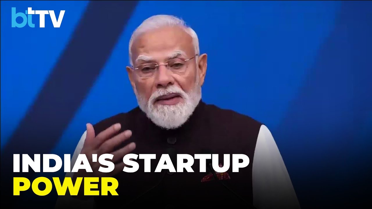 PM Modi Hails India's Startup Revolution At Global Stage