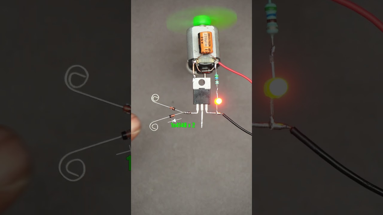 przełącznik dotykowy #szorty #elektronika #eksperyment #projektnaukowy