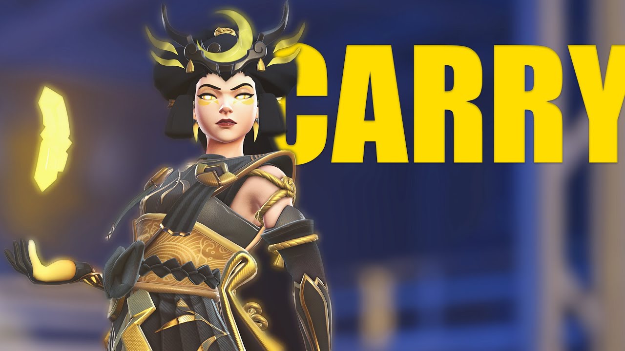 CARRYING WITH GILDED KIRIKO (Top 500 Overwatch)
