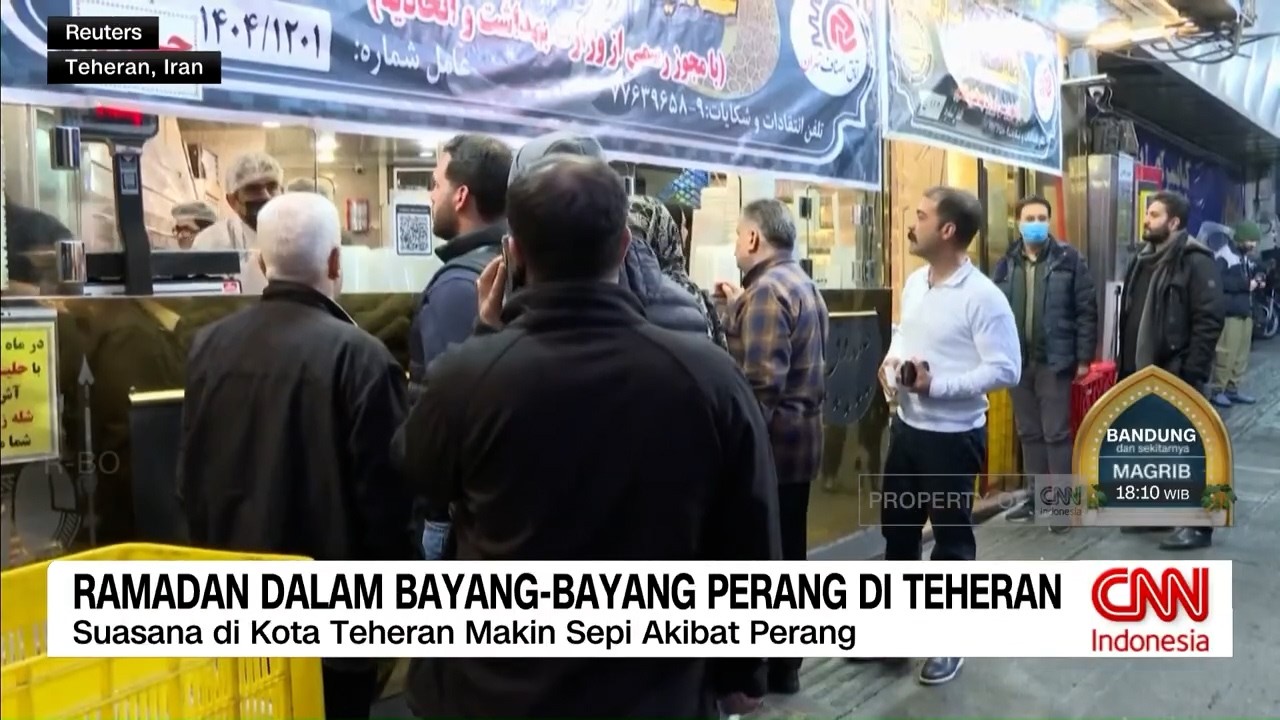 Ramadan dalam Bayang Bayang Perang di Teheran