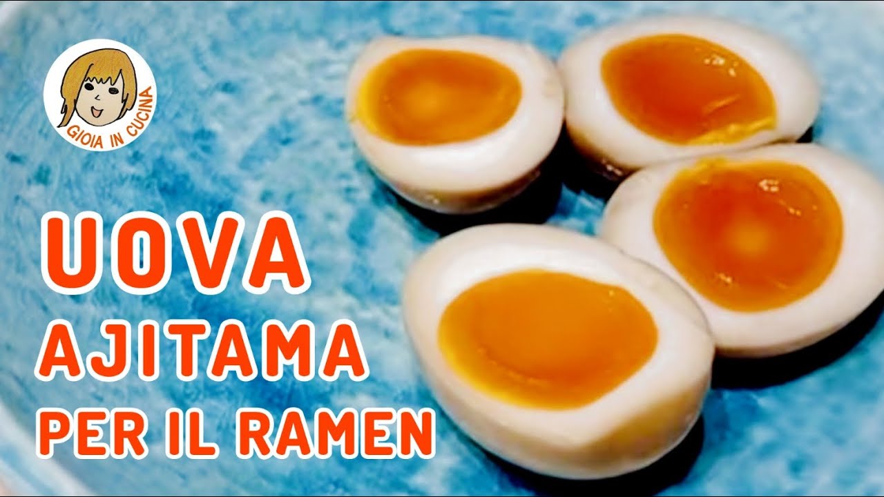 UOVA MARINATE ALLA GIAPPONESE | RAMEN EGGS | HANJUKU AJITSUKE TAMAGO | AJITAMA
