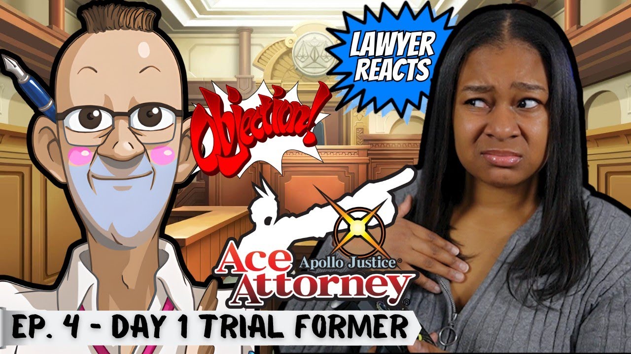 Turnabout Succession Ep 4 Day 1 Trial Former - Apollo Justice: Ace Attorney | Real Lawyer Reacts
