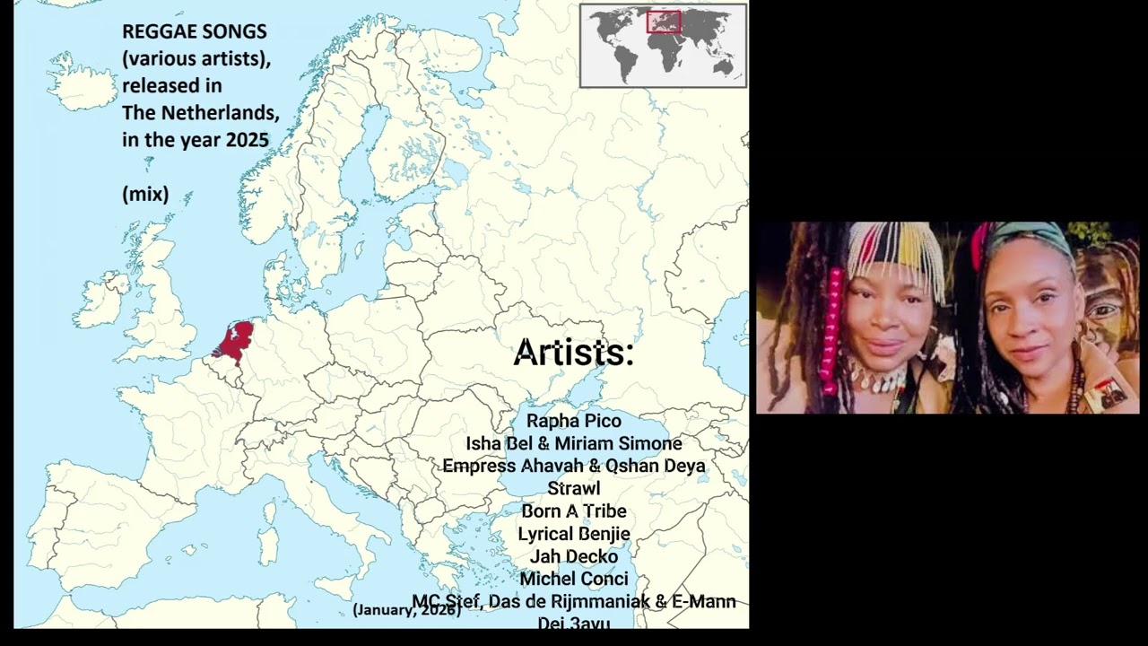 Reggae songs released in the Netherlands, in the year 2025 (various artists): mix
