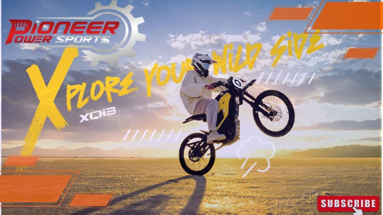 This E-Bike is REALLY  Fast! (First Street-Legal E-Dirt Bike in the US) Niu XQi3 #edirtbike #surron