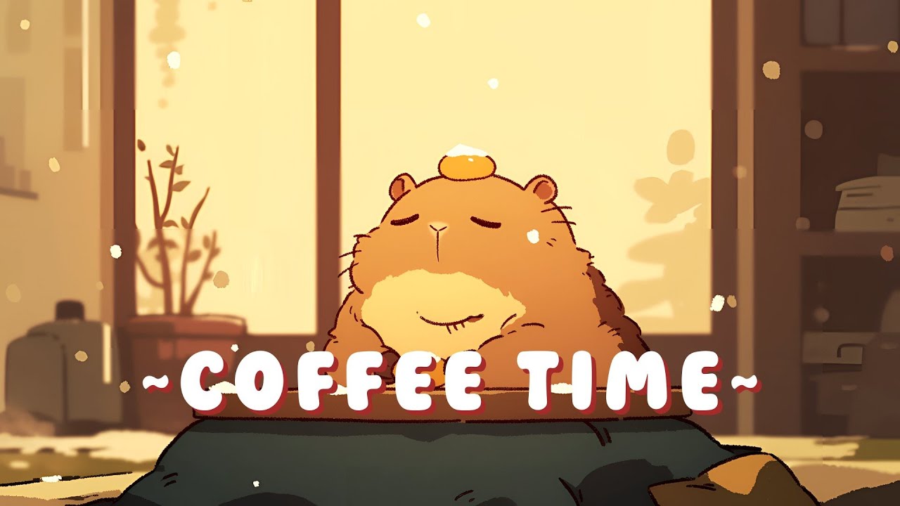 Capybara Chill Station - Relaxing Jazz Hop Collection ~ Soothing Ambiance ~ 🎵 | Focus Helper