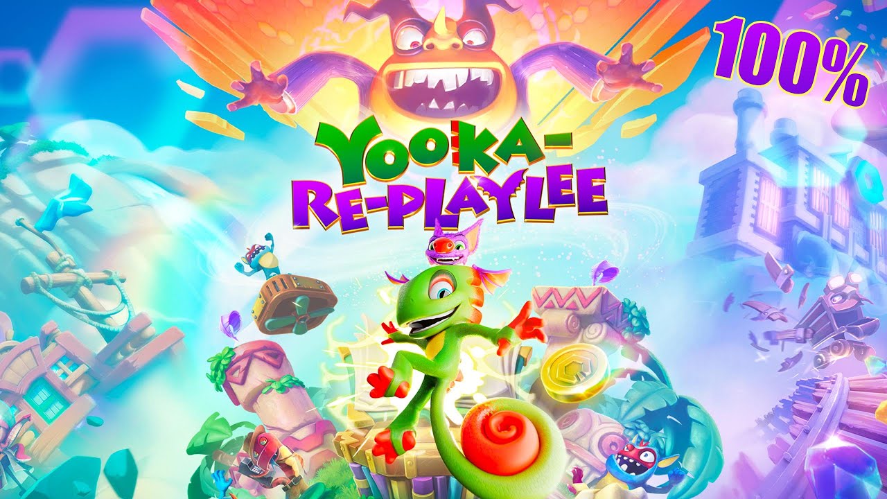 Yooka-Replaylee Full Gameplay Walkthrough (100% Longplay)