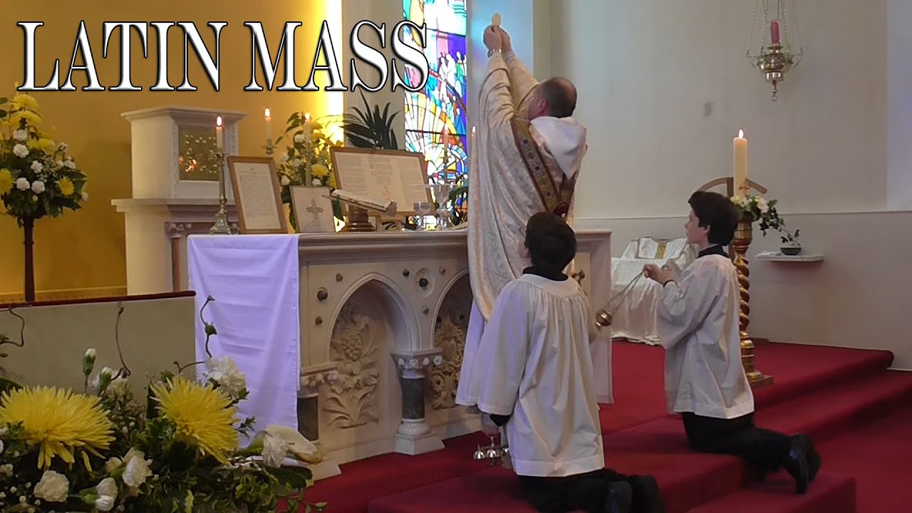 Fr. David Jones - Holy Mass in Latin in Ireland (Vocations Sunday)