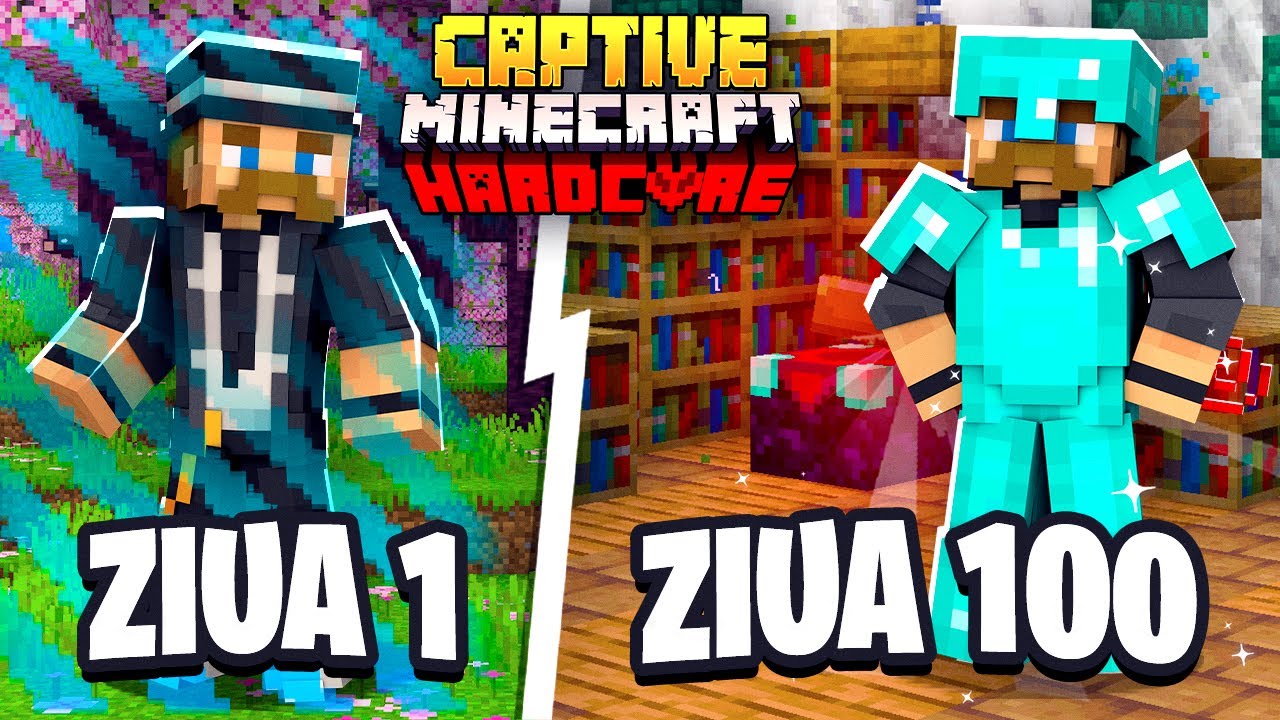 100 de Zile pe Captive Minecraft Hardcore - Filmul