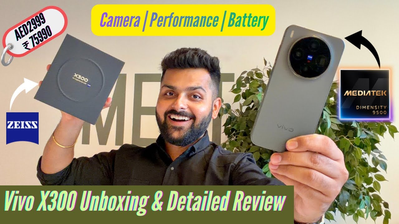 Vivo X300 Unboxing & Review - Compact Camera Phone Of The Year?