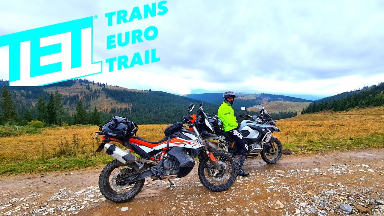 2021 Romanian TET KTM 790 Adventure R & BMW GS1250R Day 1