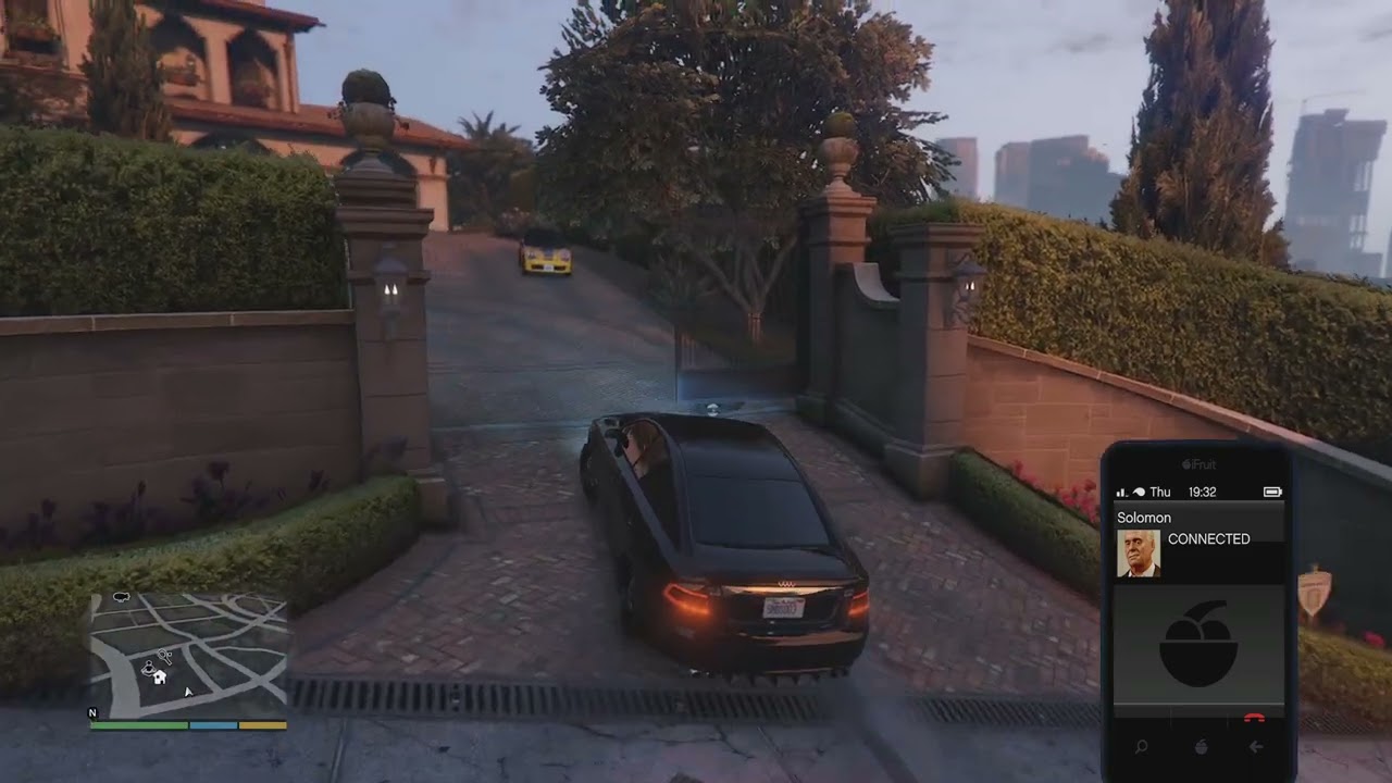 GTA V Michael calling Solomon