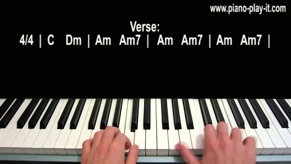 Stay Rihanna Piano Tutorial