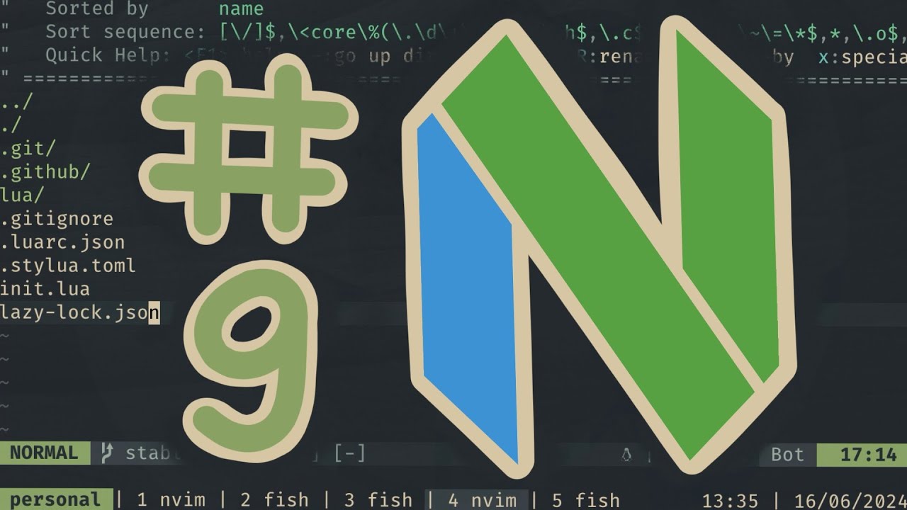NeoVim #9. Конфиг.
