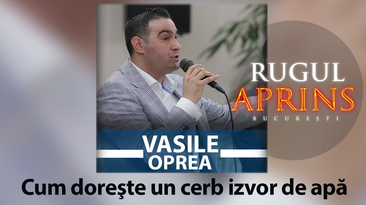 Vasile Oprea - Cum doreşte un cerb izvor de apă ( 2016 - Live )