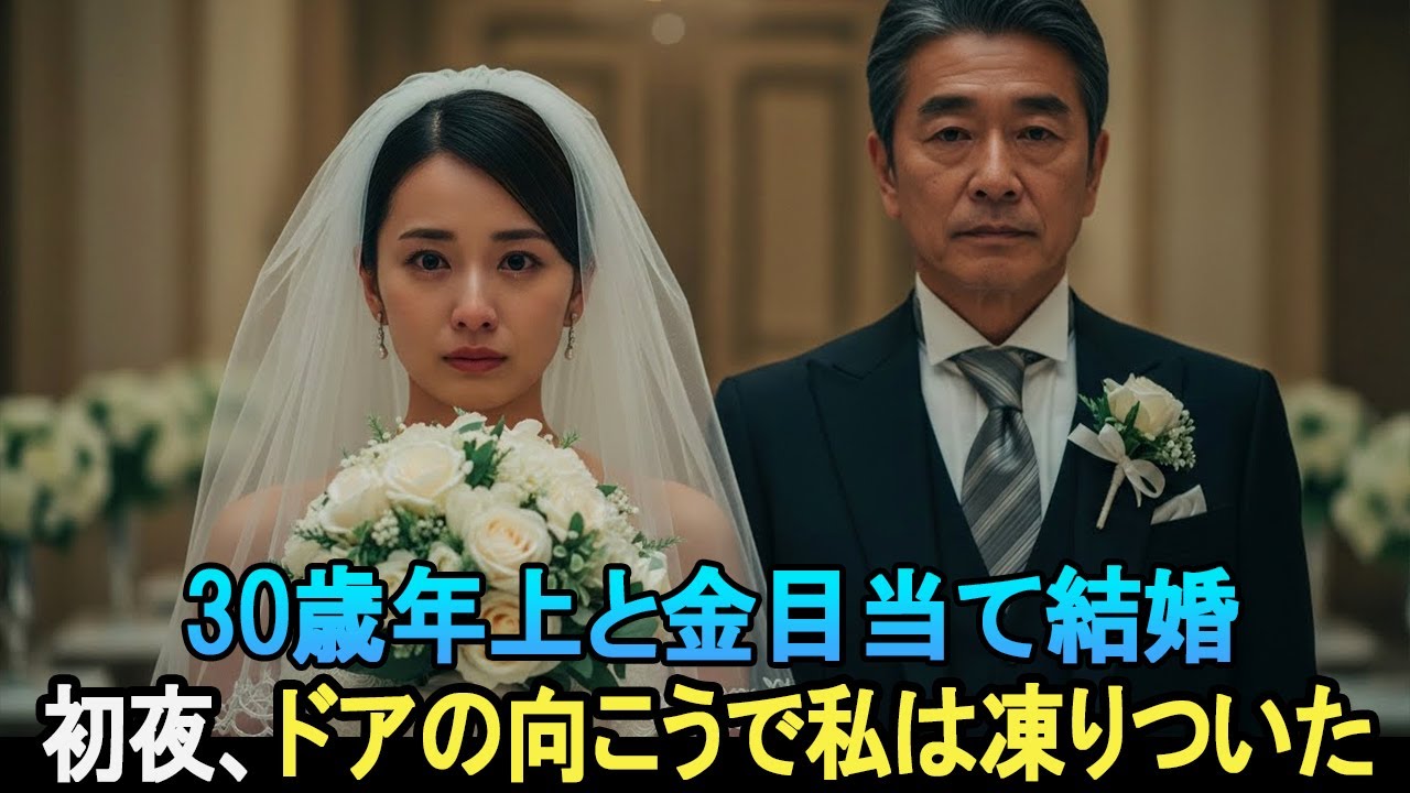 30歳年上の男性とお金のために結婚した初夜。ドアを開けて夫の「そこ」を見た瞬間、私はそのまま固まってしまいました。