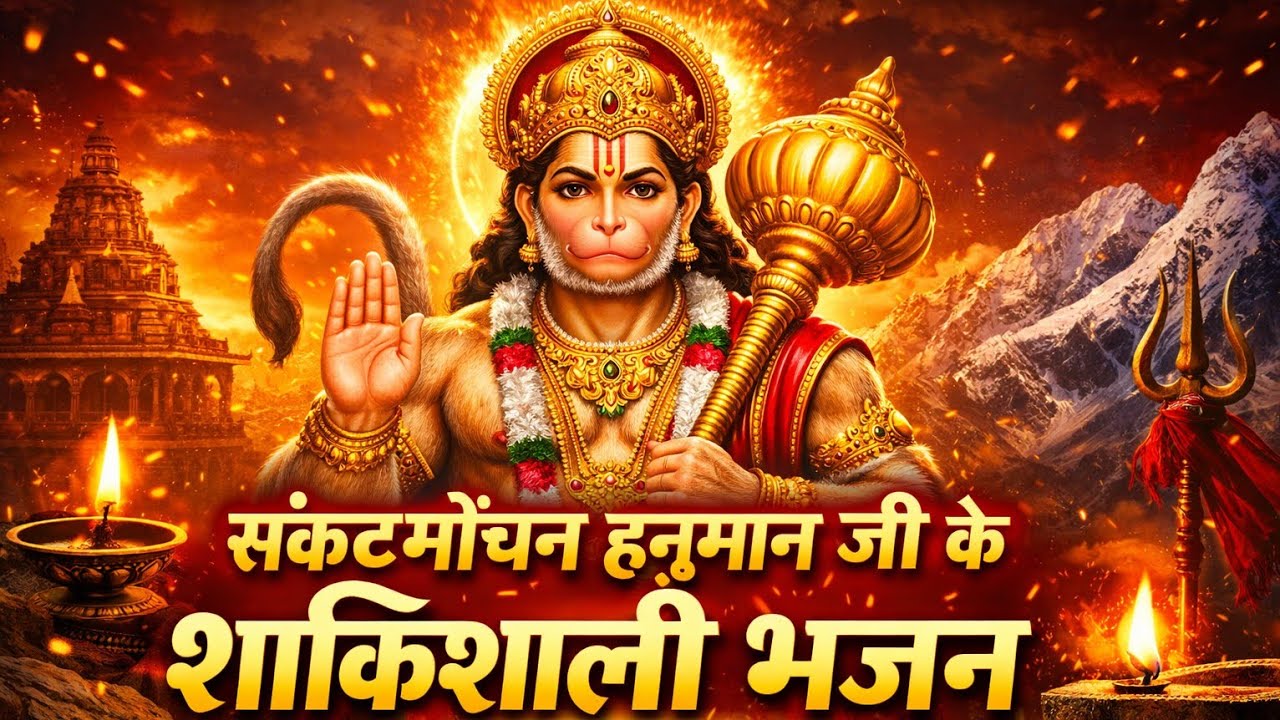 🌟 संकटमोचन हनुमान जी के शक्तिशाली भजन | Sankat Mochan Hanuman Ji | हर कष्ट दूर हो 🌟