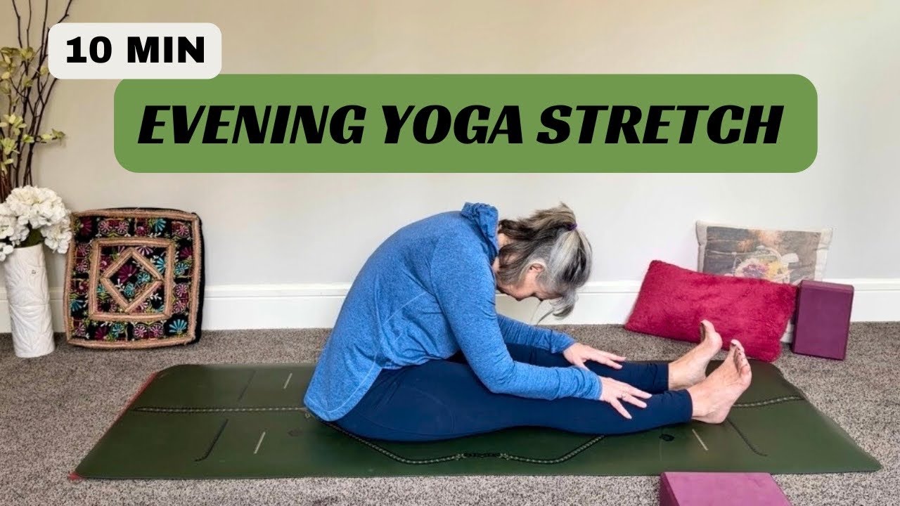 10 Minute Evening Yoga  | Full Body Stretch to Relax and Sleep Well