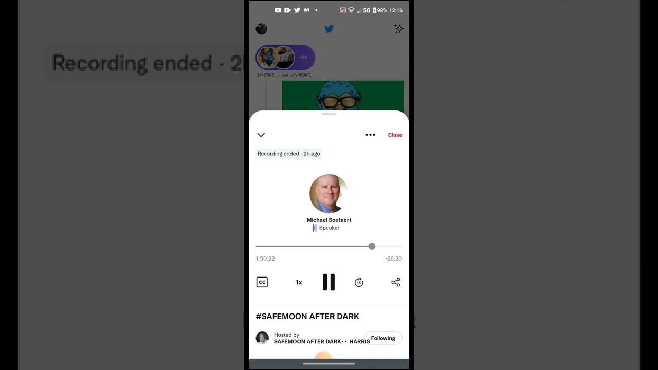 Safemoon After Dark space and the loon Michael Soetaert! wanting more lockdowns and war with Russia!