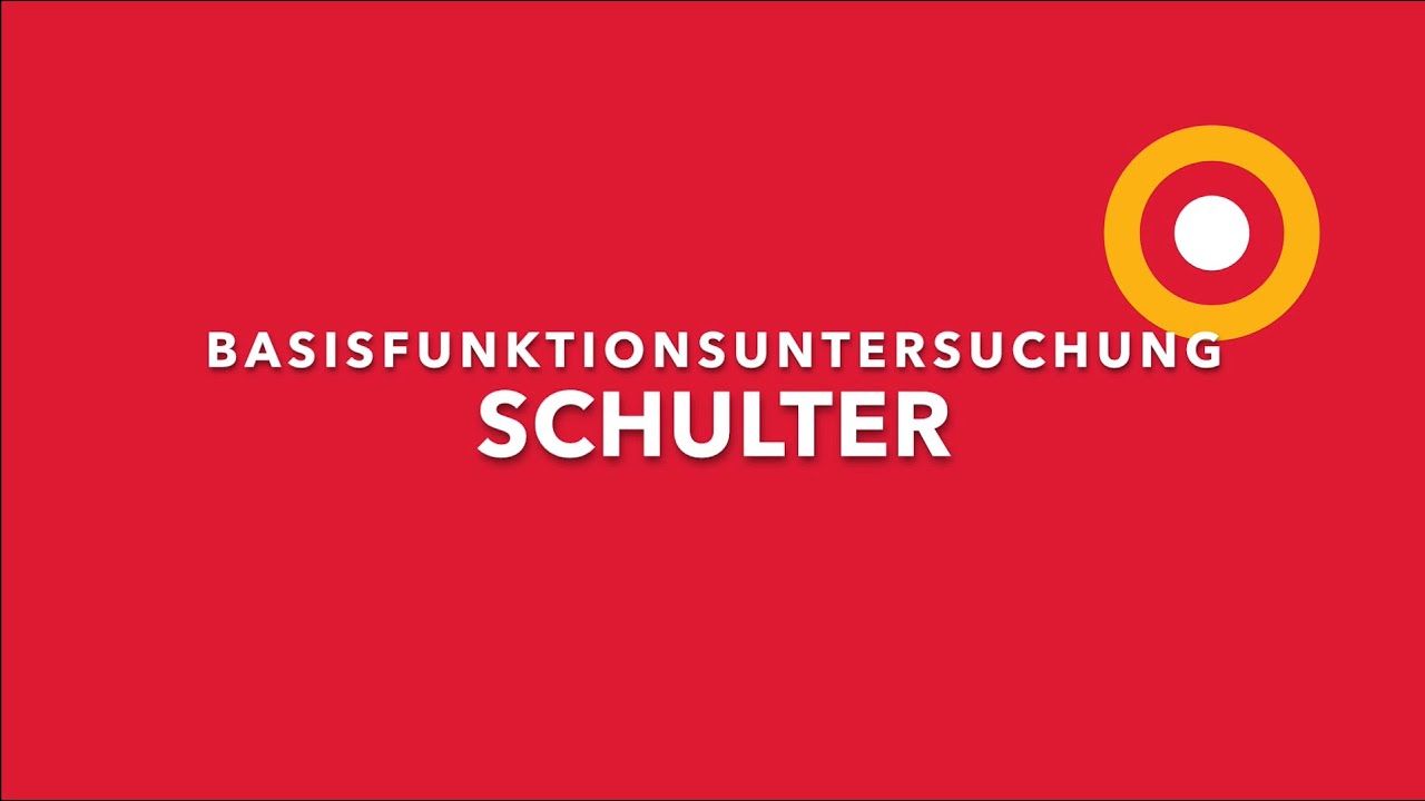 Basisfunktionsuntersuchung Schulter | INOMT Lernvideos Manuelle Therapie