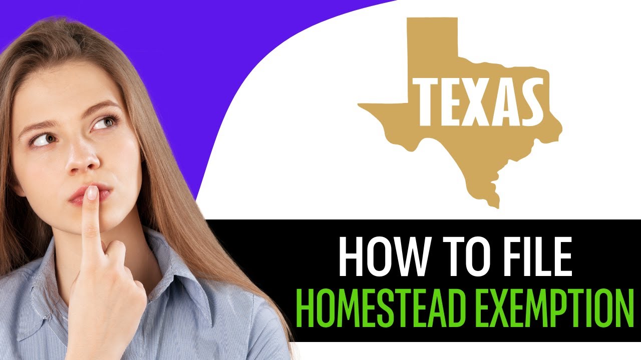 How To File A Homestead Exemption In Texas Online (2025)