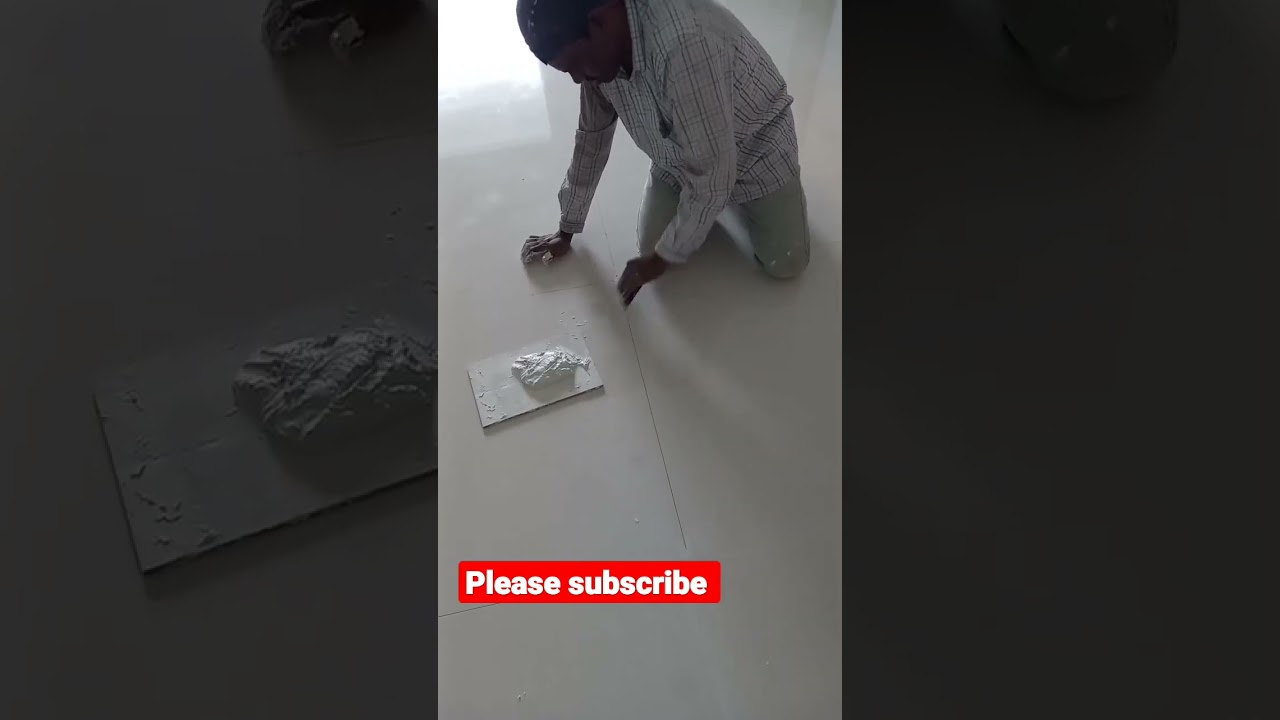 #watch tile joint grout filling skils