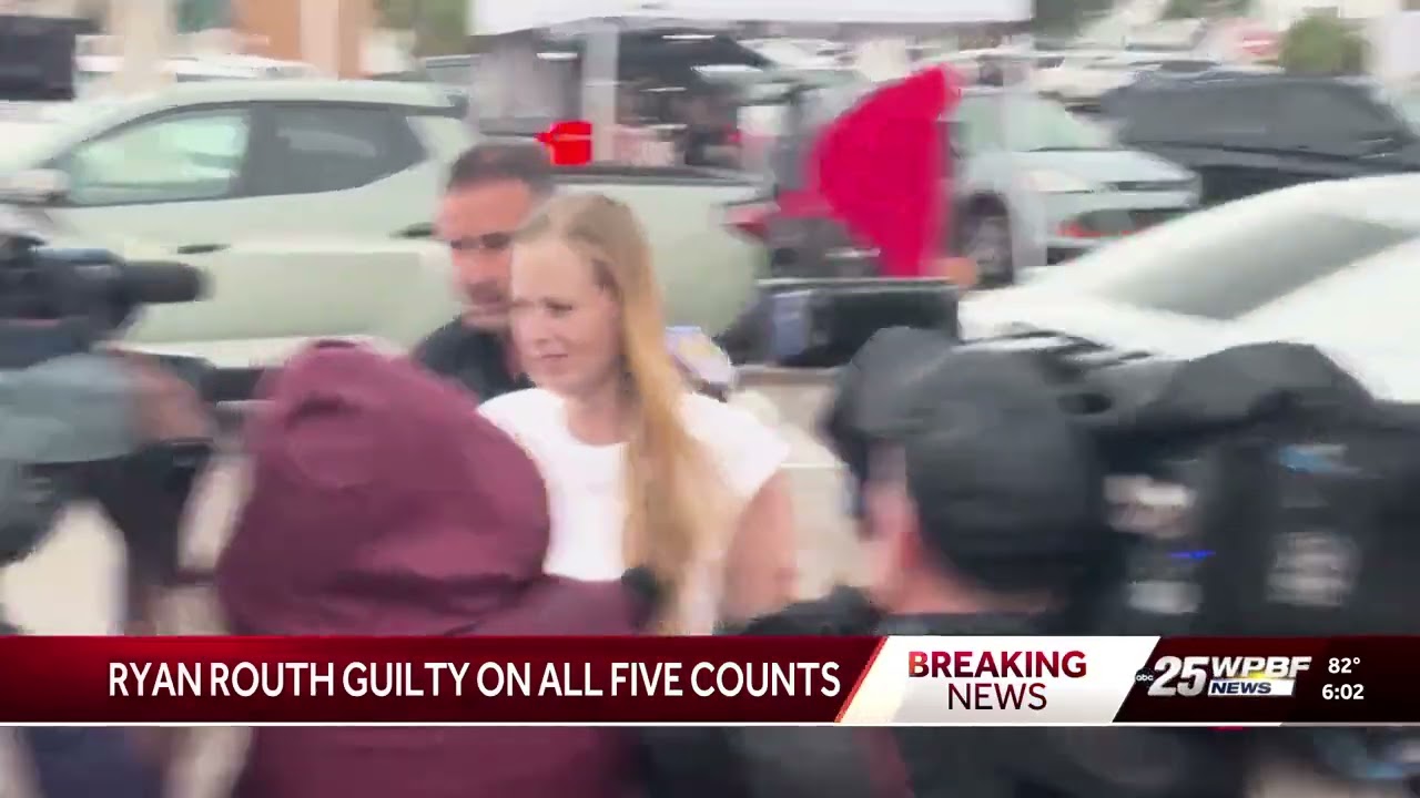 Ryan Routh found guilty of attempting to assassinate Donald Trump, other weapons charges