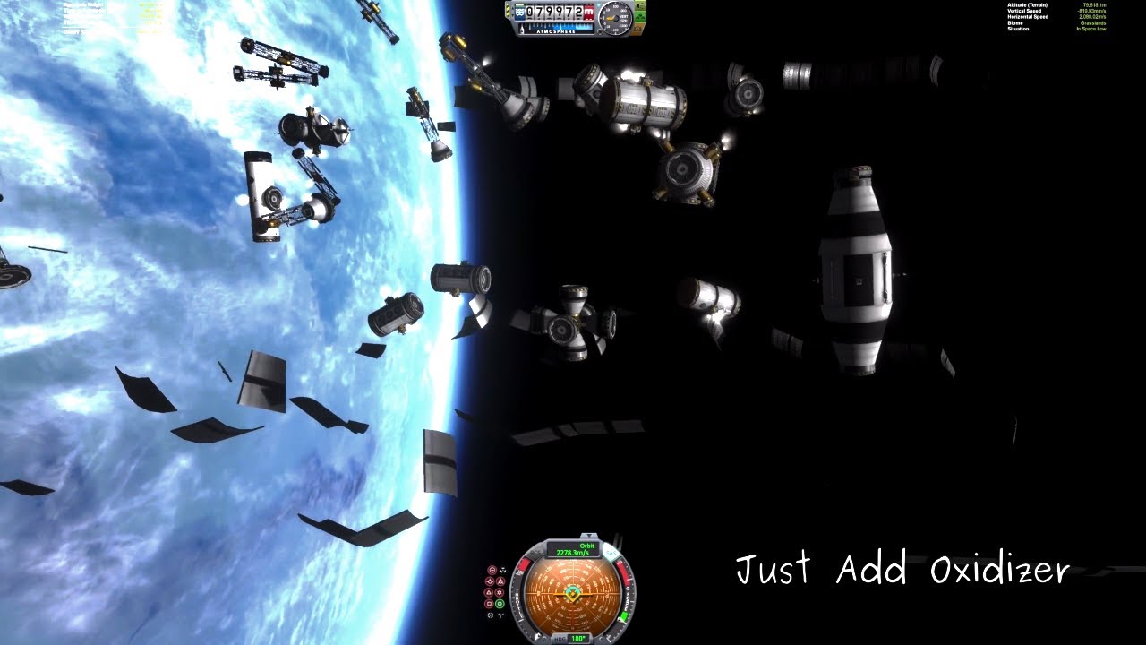 Kerbal Space Program (kOS) - Self-assembling Space Station