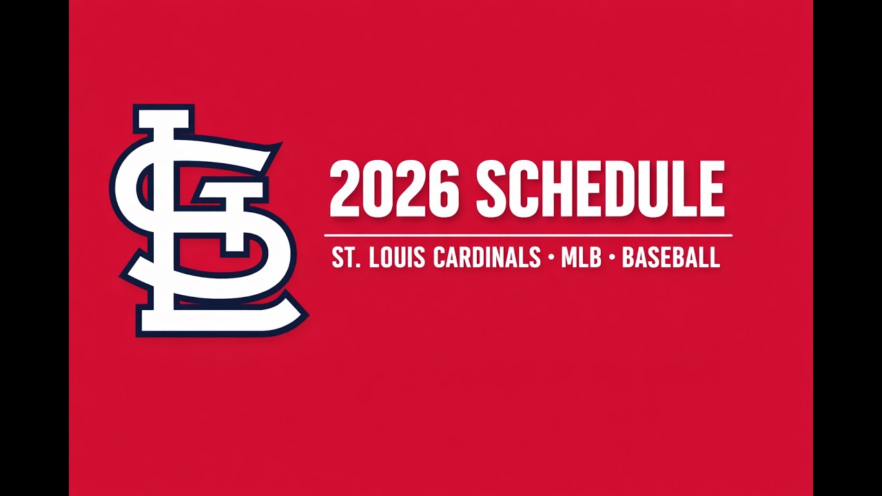 St. Louis Cardinals 2026 Schedule | Full MLB Regular Season