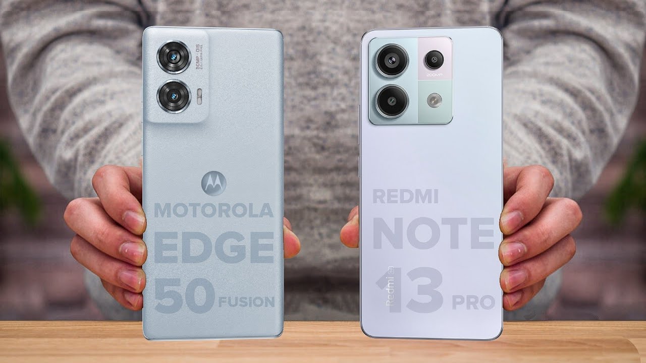 Motorola Edge 50 Fusion Vs Redmi Note 13 Pro || Full Comparison ⚡ Which one is Best?