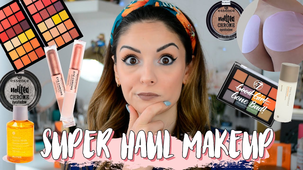 🔥 HAUL MAQUILLAJE ACUMULADO LOW COST! DELIPLUS, MUR, W7, ESSENCE, MIIN...