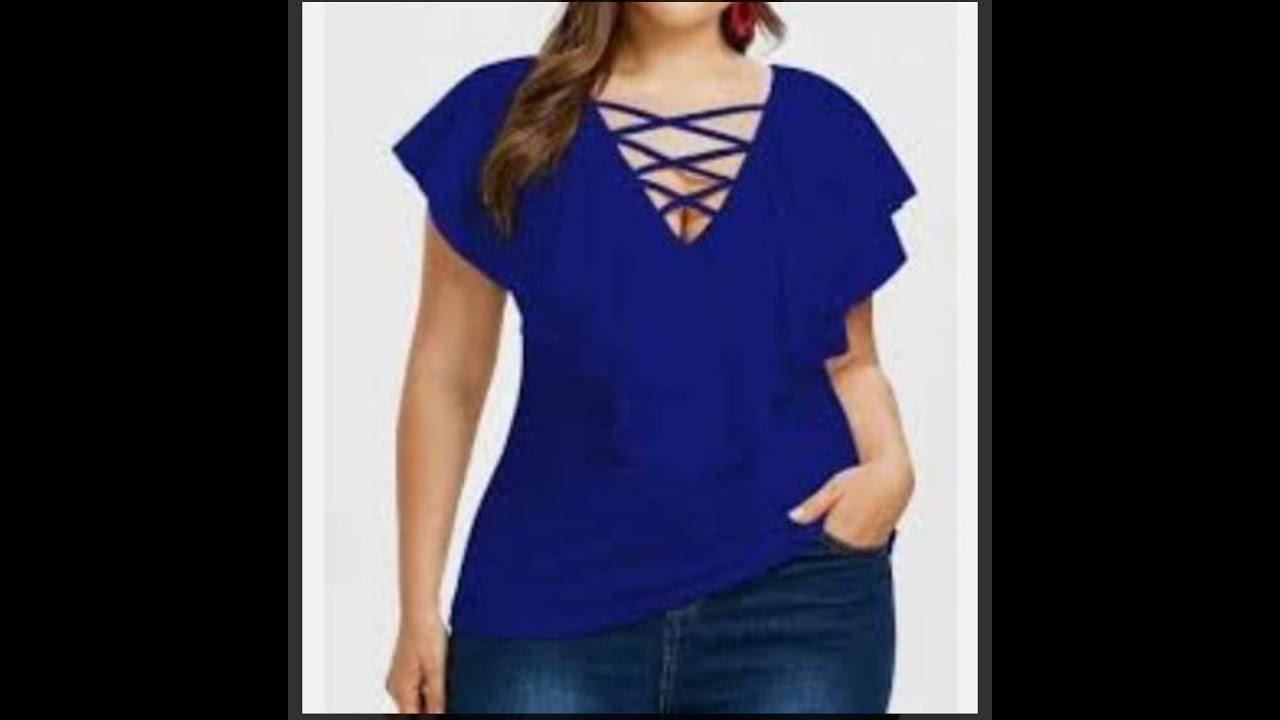 PATRONAJE DE BLUSA #104  TALLA GRANDE- 3 XL