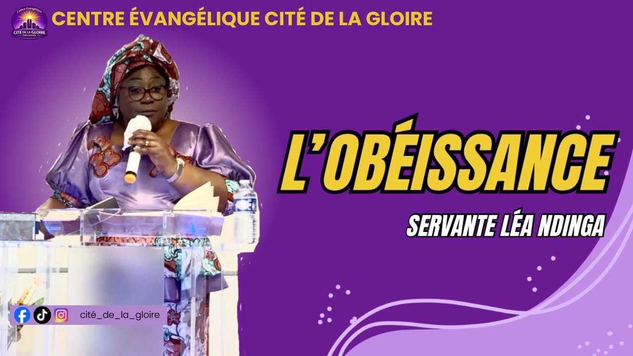 L’OBÉISSANCE | Servante Léa NDINGA 