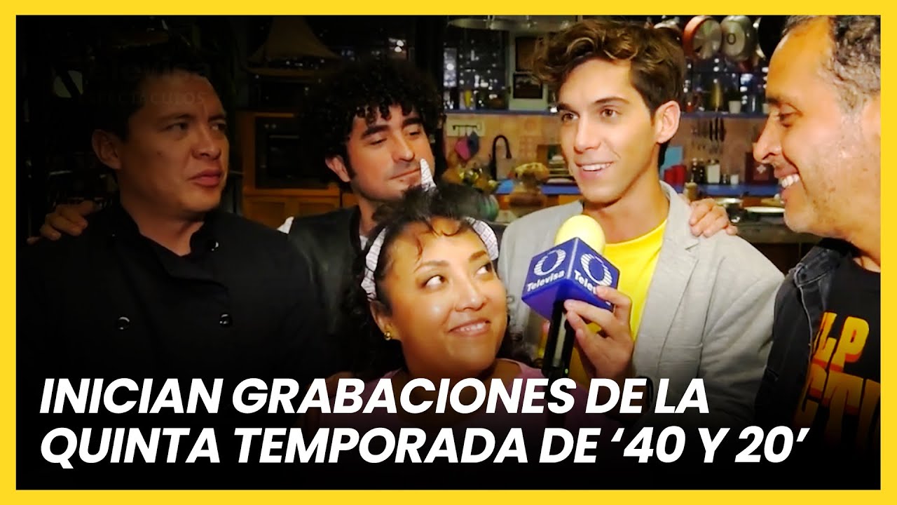 '40 y 20' inicia grabaciones de su quinta temporada | Las Estrellas
