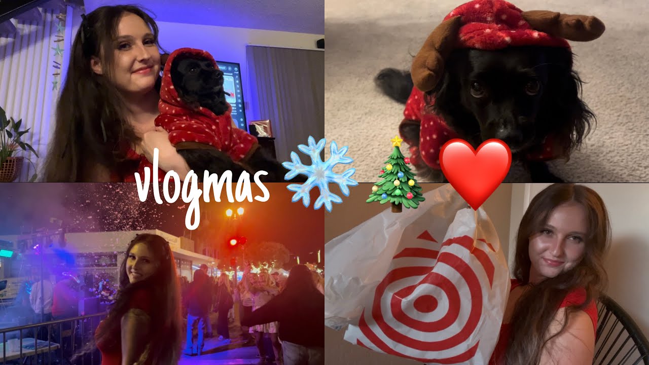 VLOGMAS 🎄 christmas event, gifts i’m giving, starbucks (small youtuber)