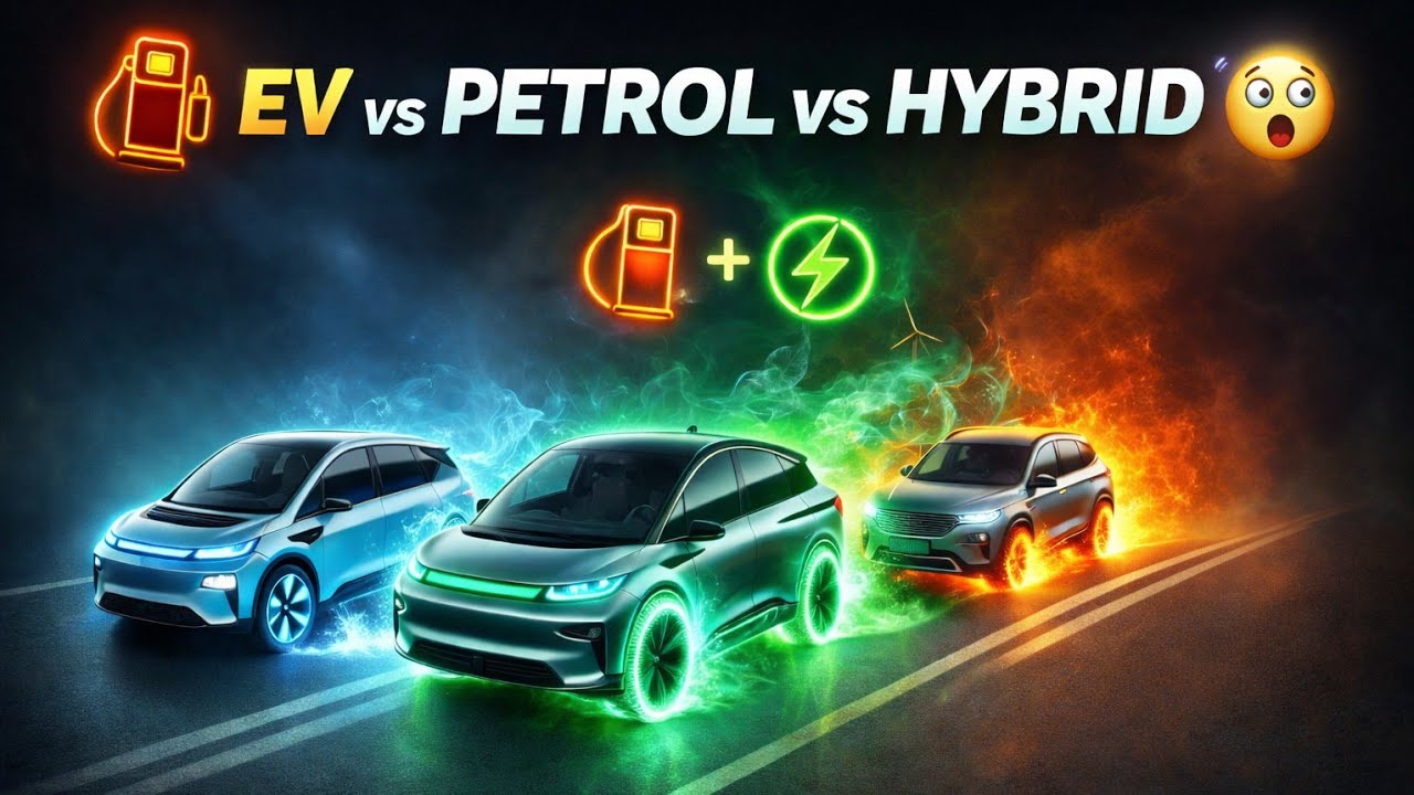 Hybrid Cars Ka Sach | EV Se Better? Petrol Se Sasta? Full Truth 🚗⚡