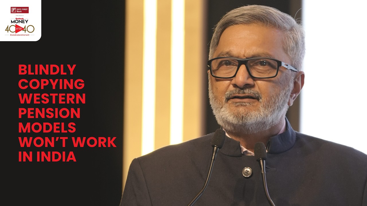Why India Can’t Blindly Copy Western Pension Models | Arun Muralidhar at Outlook Money 40After40